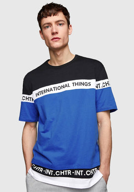 Color Block Print T-Shirt