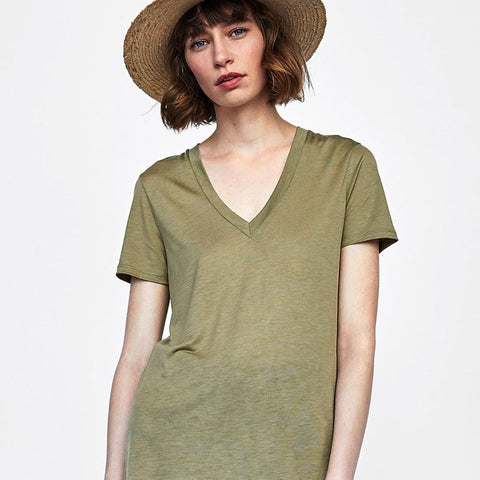 Basic Loose Fitting T-Shirt