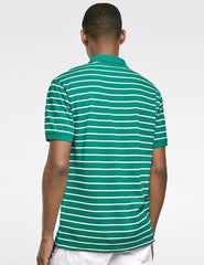 Basic Striped Polo Shirt